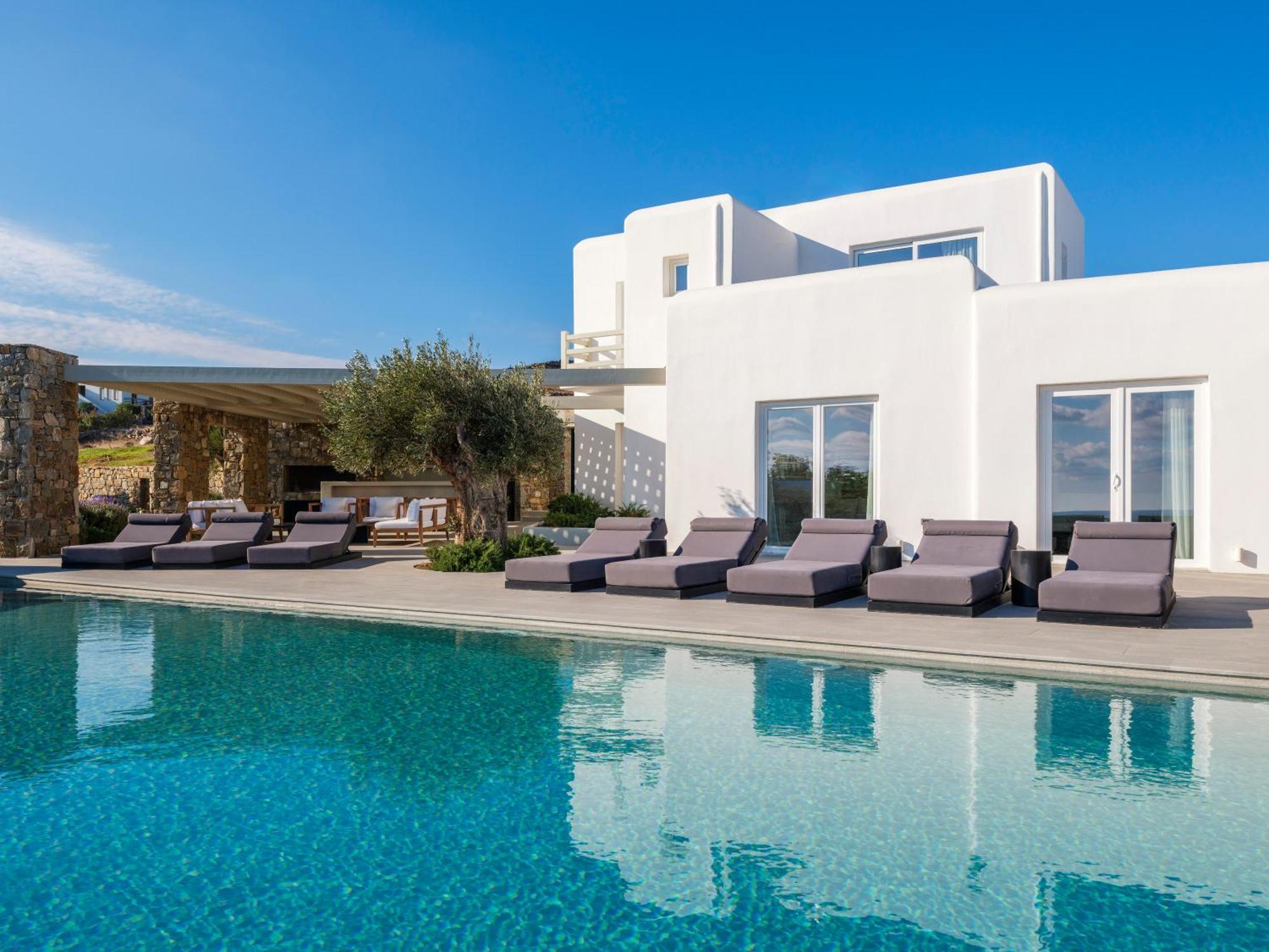 Blue Eye Grand Mykonos Villa Kalafatis